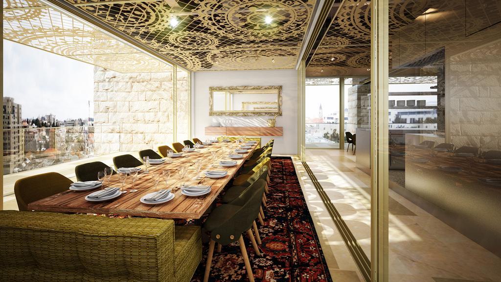 Herbert Samuel Jérusalem Extérieur photo The interior of the restaurant