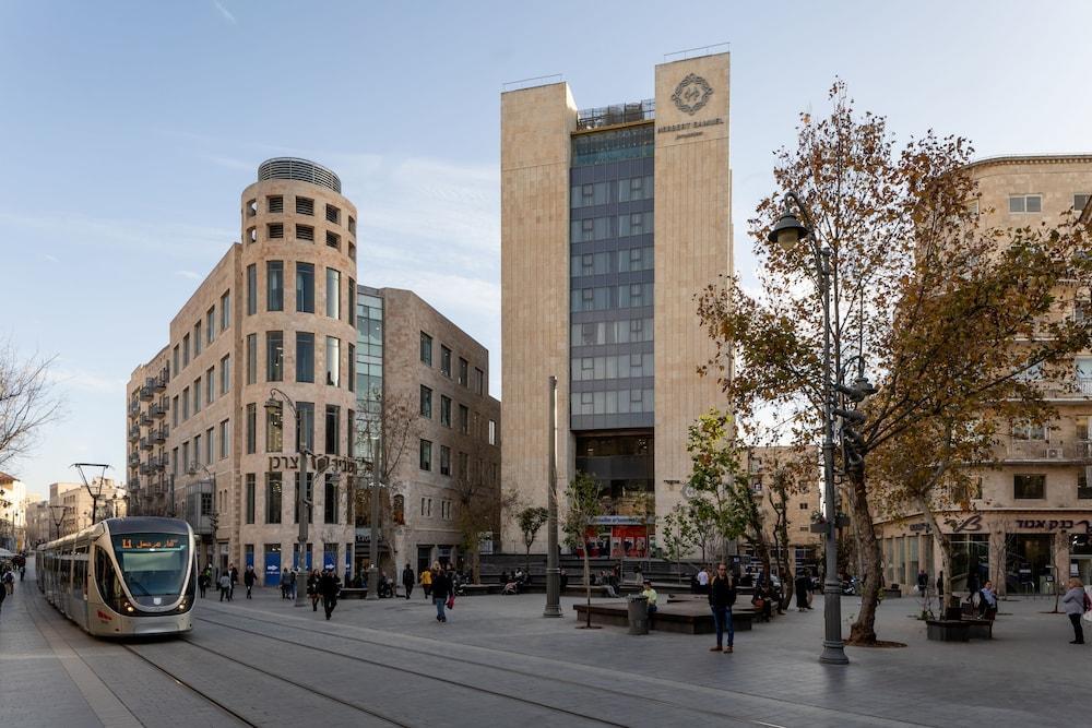 Herbert Samuel Jérusalem Extérieur photo The new building of the National Library of Israel